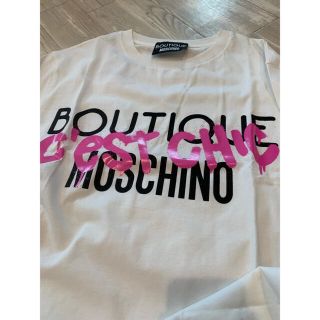 モスキーノ(MOSCHINO)のBOUTIQUE moschino ロングTシャツ(Tシャツ(半袖/袖なし))