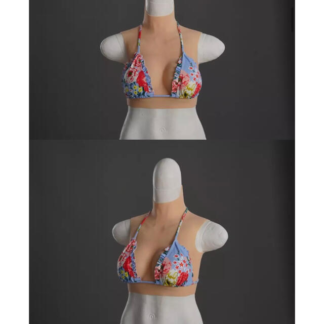 シリコン胸　Ccup コスプレ  偽乳 エンタメ/ホビーのコスプレ(コスプレ用インナー)の商品写真