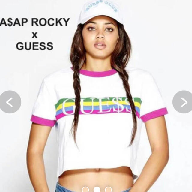 GUESS CLUB × A$AP Rocky コラボ tシャツ　半袖