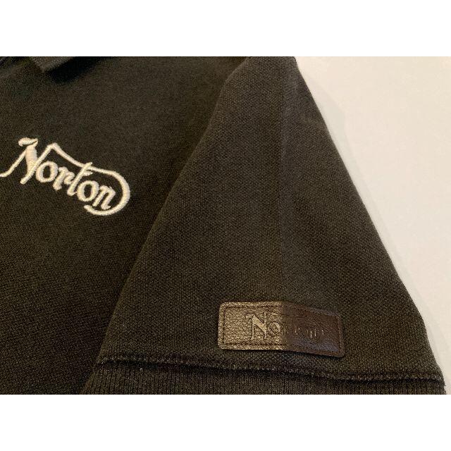 Norton(ノートン)のNorton　ポロシャツ/刺繍/ブラック/黒/メンズ/SIZE：M メンズのトップス(ポロシャツ)の商品写真