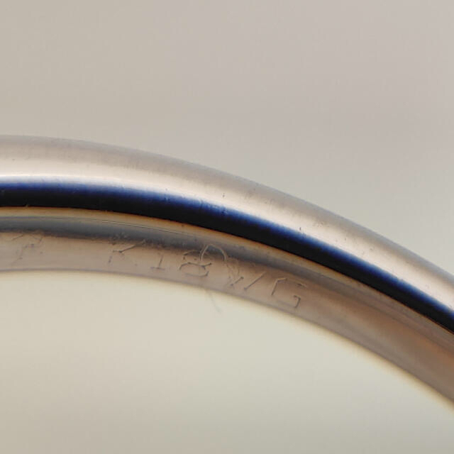 K18WG 天然デマントイドガーネット　ダイヤ　リング　神楽坂宝石 レディースのアクセサリー(リング(指輪))の商品写真
