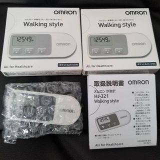 オムロン(OMRON)の【OMRON　オムロン】Waiking Style　歩数計　2個(その他)