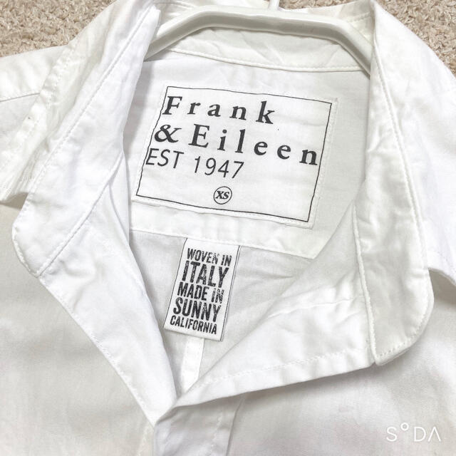 Frank&Eileen - 【極美品】XSサイズ フランク&アイリーン 白シャツ 