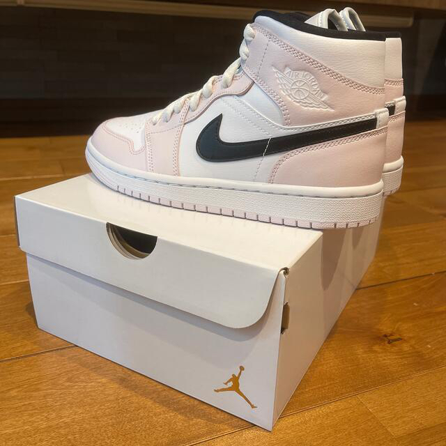 NIKE(ナイキ)のWMNS AIR JORDAN 1 MID【ライトバイオレット】23.5cm  レディースの靴/シューズ(スニーカー)の商品写真