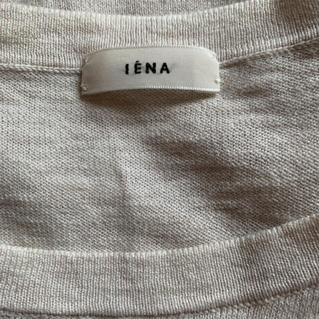 IENA(イエナ)のIENA コットン麻クルーネックプルオーバー レディースのトップス(ニット/セーター)の商品写真