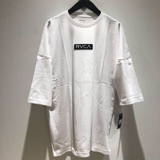 ルーカ(RVCA)のRVCA BA041218 - Sサイズ、綿100%、WHT 新品未使用です！(Tシャツ/カットソー(半袖/袖なし))