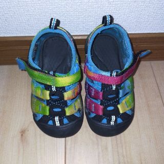 キーン(KEEN)のKEEN レインボーサンダル13.5cm(サンダル)