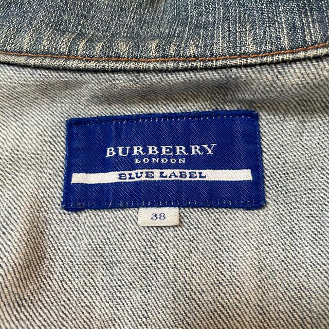 BURBERRY BLUE LABEL(バーバリーブルーレーベル)のお値下げ‼️Burberry❤︎ レディースのジャケット/アウター(Gジャン/デニムジャケット)の商品写真