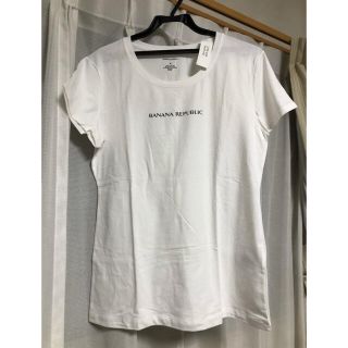 バナナリパブリック(Banana Republic)の【新品未使用】　Tシャツ　Mサイズ(Tシャツ(半袖/袖なし))