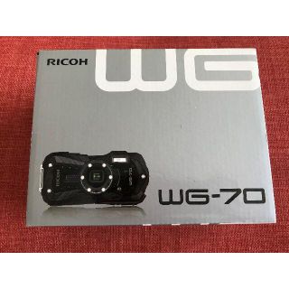 リコー(RICOH)のリコー　WG-70 ブラック(コンパクトデジタルカメラ)