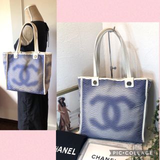 シャネル(CHANEL)の【美品❣️】シャネル　マジックCC トートバッグ　デカココ　正規品(トートバッグ)