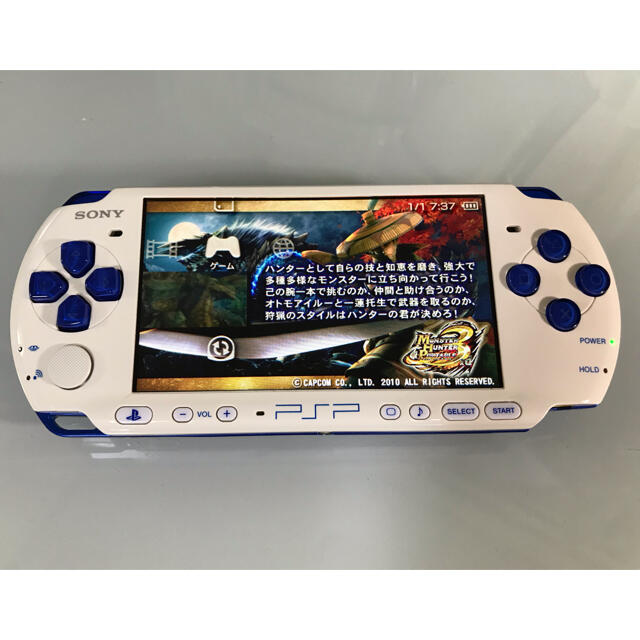 PSP-3000  バリューパック　ホワイト/ブルー 4