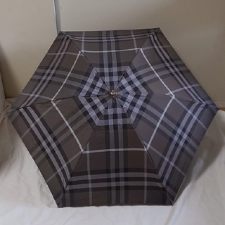バーバリー 晴雨兼用 日傘 1級 遮光 折りたたみ傘 傘 USED 保存袋なし