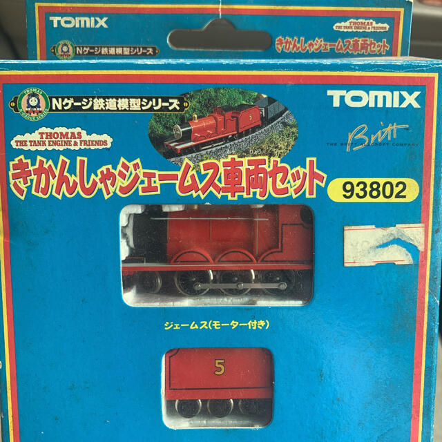 Nゲージ　鉄道模型　きかんしゃジェームス車両セット 1