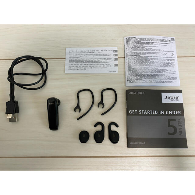 ELECOM(エレコム)のJABRA BOOST Bluetooth ヘッドセット　片耳 スマホ/家電/カメラのオーディオ機器(ヘッドフォン/イヤフォン)の商品写真