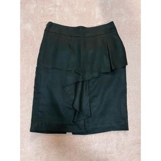 ザラ(ZARA)のZARA フリルタイトスカート(ミニスカート)