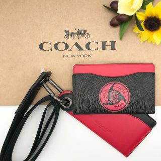 コーチ(COACH)のCOACH　IDケース ★大人気★ナルト NARUTO イタチ パスケース 新品(名刺入れ/定期入れ)