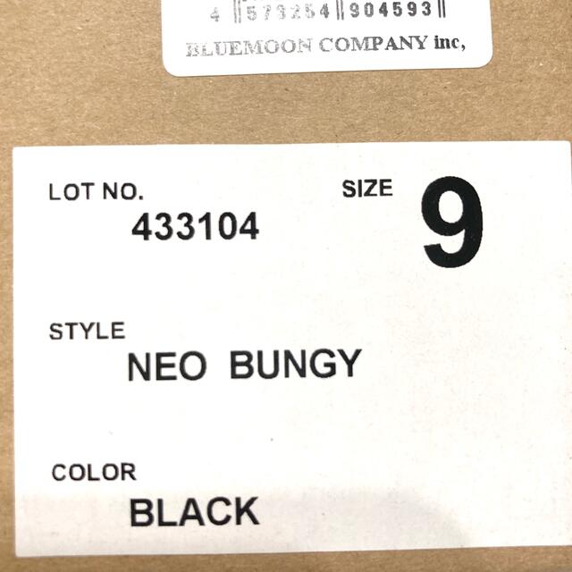 BEAMS(ビームス)のSHAKA NEO BUNGY 433104 size9 black  メンズの靴/シューズ(サンダル)の商品写真