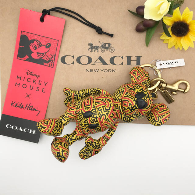 COACH ★大人気★ ミッキー コレクティブル バッグ チャーム 新品