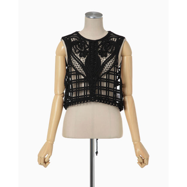 注目 mame Vest Embroidery Cording * mame 本日限定値下げ