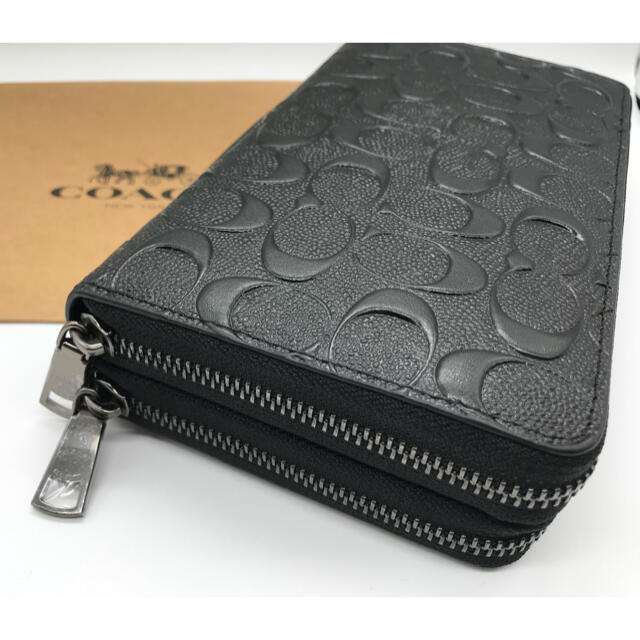 ○スーパーSALE○ セール期間限定 COACH コーチ長財布 F93509 ダブル