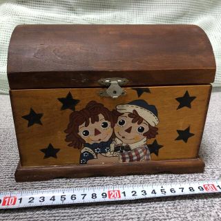 木製ボックス　ラガディアン&アンディ(インテリア雑貨)