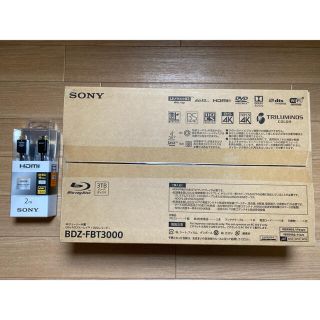 ソニー(SONY)のSONY 4kブルーレイレコーダー　BDZ-FBT3000(ブルーレイレコーダー)