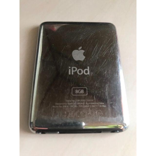 Apple(アップル)のIpod nano 第3世代 & スピーカー & ケーブル スマホ/家電/カメラのオーディオ機器(ポータブルプレーヤー)の商品写真