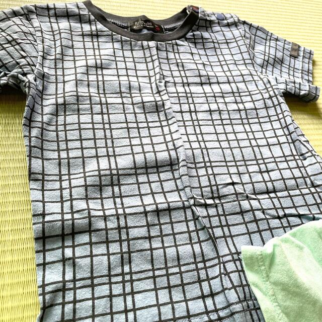 HOT BISCUITS(ホットビスケッツ)のTシャツ(ブルー、緑) キッズ/ベビー/マタニティのキッズ服男の子用(90cm~)(Tシャツ/カットソー)の商品写真