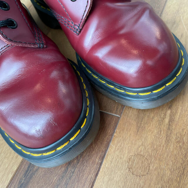 Dr.Martens(ドクターマーチン)のぼう様専用　ドクターマーチン　ブーツ　25cm　レッド レディースの靴/シューズ(ブーツ)の商品写真