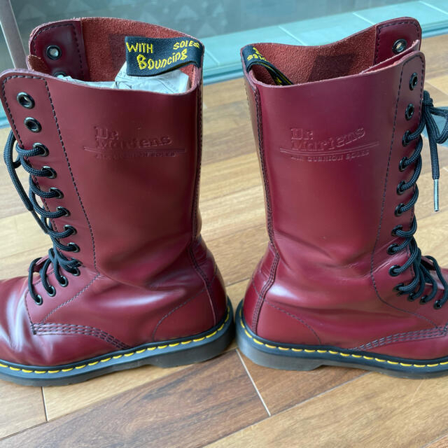 Dr.Martens(ドクターマーチン)のぼう様専用　ドクターマーチン　ブーツ　25cm　レッド レディースの靴/シューズ(ブーツ)の商品写真