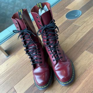 ドクターマーチン(Dr.Martens)のぼう様専用　ドクターマーチン　ブーツ　25cm　レッド(ブーツ)