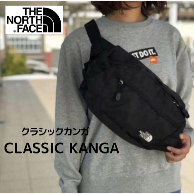 THE NORTH FACE(ザノースフェイス)のノースフェイス　クラシックカンガ・ブラック　ウエストバッグ　ボディーバッグ  メンズのバッグ(ボディーバッグ)の商品写真
