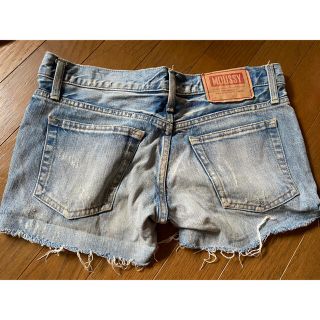 マウジー(moussy)のmoussy マウジー　デニム　ショートパンツ　デニムパンツ　lサイズ　(デニム/ジーンズ)