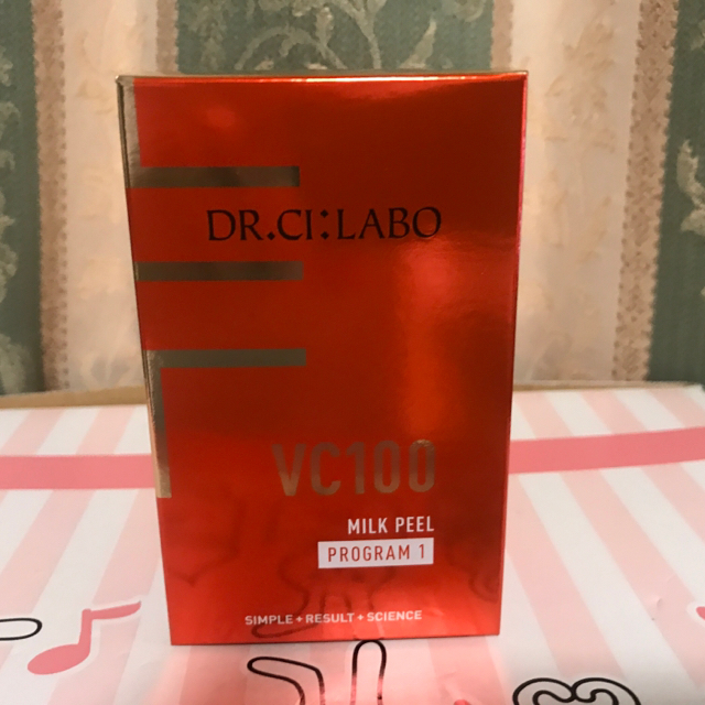 Dr.Ci Labo(ドクターシーラボ)の新品未開封ドクターシーラボ VC100ミルクピールプログラム1 コスメ/美容のスキンケア/基礎化粧品(美容液)の商品写真