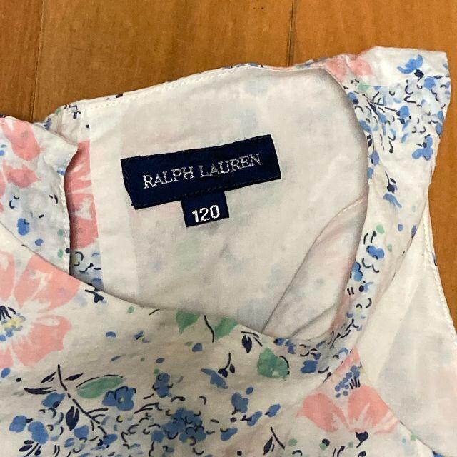 Ralph Lauren(ラルフローレン)のナイガイ社製　RalphLauren ワンピース　120サイズ キッズ/ベビー/マタニティのキッズ服女の子用(90cm~)(ワンピース)の商品写真