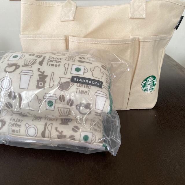 Starbucks Coffee(スターバックスコーヒー)のスタバ福袋　バックとクッション レディースのバッグ(トートバッグ)の商品写真