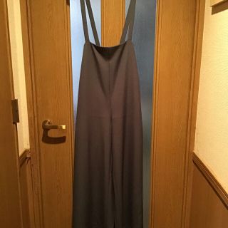 ジーユー(GU)のミッキー様専用　タグ付き未使用　GU  サロペット　ワイドパンツ(サロペット/オーバーオール)