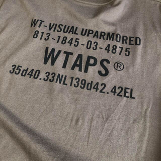 ダブルタップス(W)taps)のwtaps 18ss スクリーン　Tシャツ　S(Tシャツ/カットソー(半袖/袖なし))