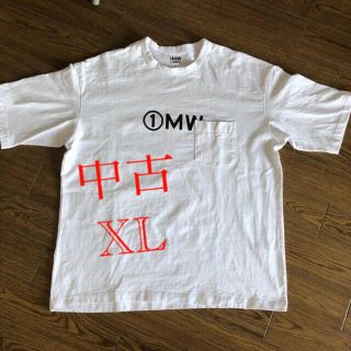 ソフ(SOPH)の【中古XL】gu ✖️ soph tシャツ ホワイト　gu soph tシャツ(Tシャツ/カットソー(半袖/袖なし))