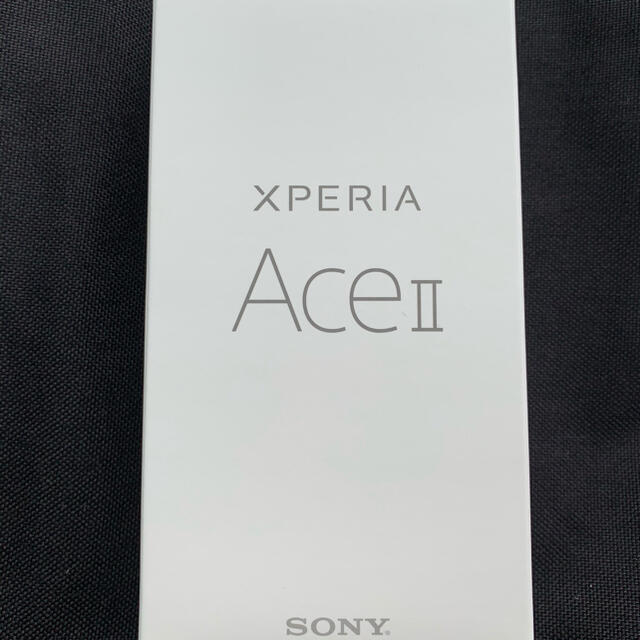 docomo XPERIA Ace Ⅱ  SO41B simフリー　ブルー