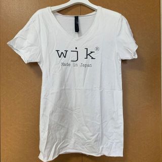 ダブルジェーケー(wjk)の【お値下げ中】ロゴ入りＴシャツ(Tシャツ/カットソー(半袖/袖なし))