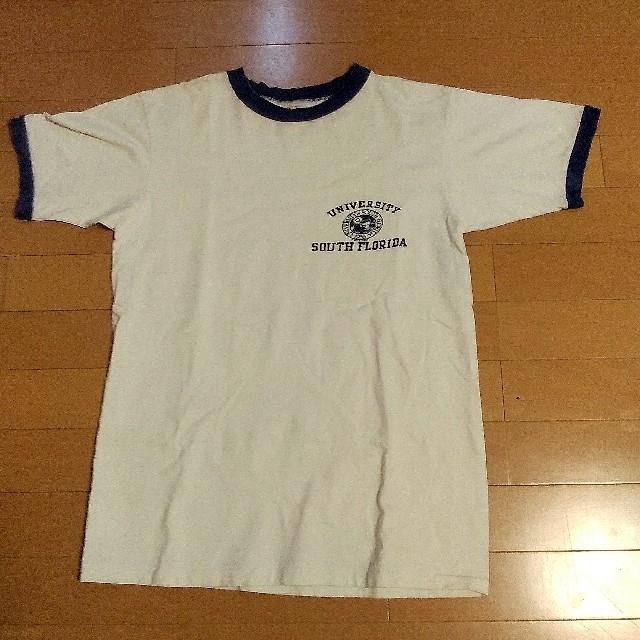 50s Vintage W.A.Goodman\u0026Sons XL リンガーTee