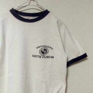 Champion - 50年代 ランタグ チャンピオン リンガーTシャツの通販 by