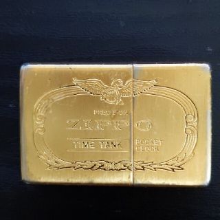 ジッポー(ZIPPO)のzippo時計 ジャンク品(置時計)