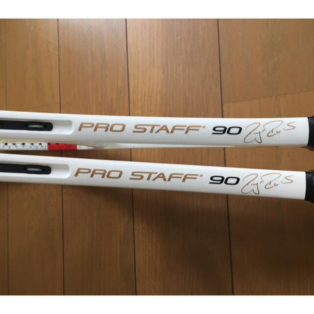 wilson(ウィルソン)のフェデラー祭り꙳★*ﾟ第1弾 Pro Staff 90（Ver.9）2本セット スポーツ/アウトドアのテニス(ラケット)の商品写真