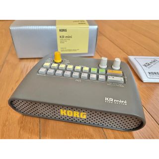 コルグ(KORG)のKORG リズムKR mini 【スピーカー内蔵のリズムボックス】(その他)