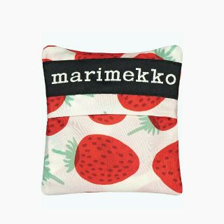 マリメッコ(marimekko)のマリメッコ　スマートバッグ　トートバッグ　エコバッグ　マンシッカ　いちご(エコバッグ)