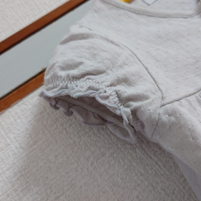 80cm 半袖 上品 ロンパース キッズ/ベビー/マタニティのベビー服(~85cm)(ロンパース)の商品写真