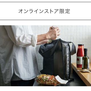 ディーンアンドデルーカ(DEAN & DELUCA)の新作 数量限定 DEAN & DELUCA ショッピングバッグ クリアブラック(エコバッグ)